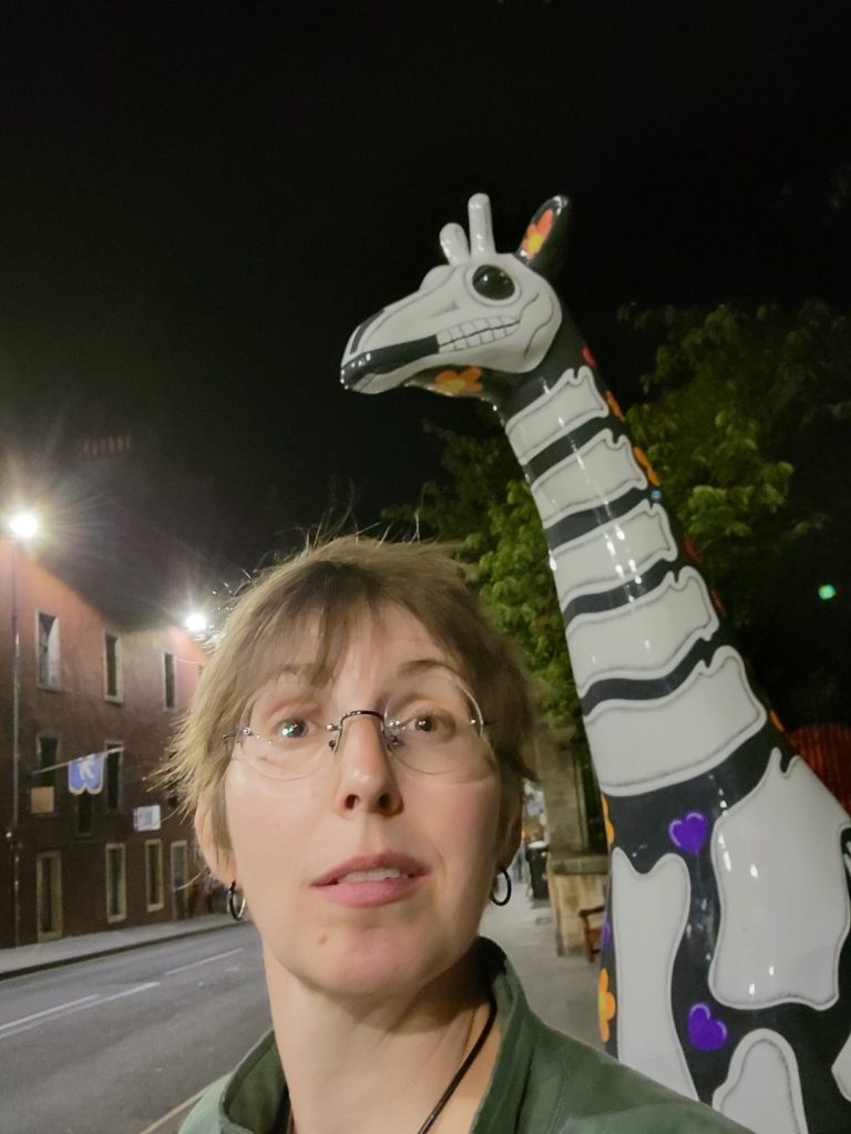Giraffe about town, Edinburgh 2022