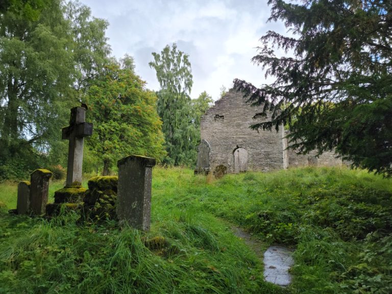 Beautiful church ruin on the Atholl estate